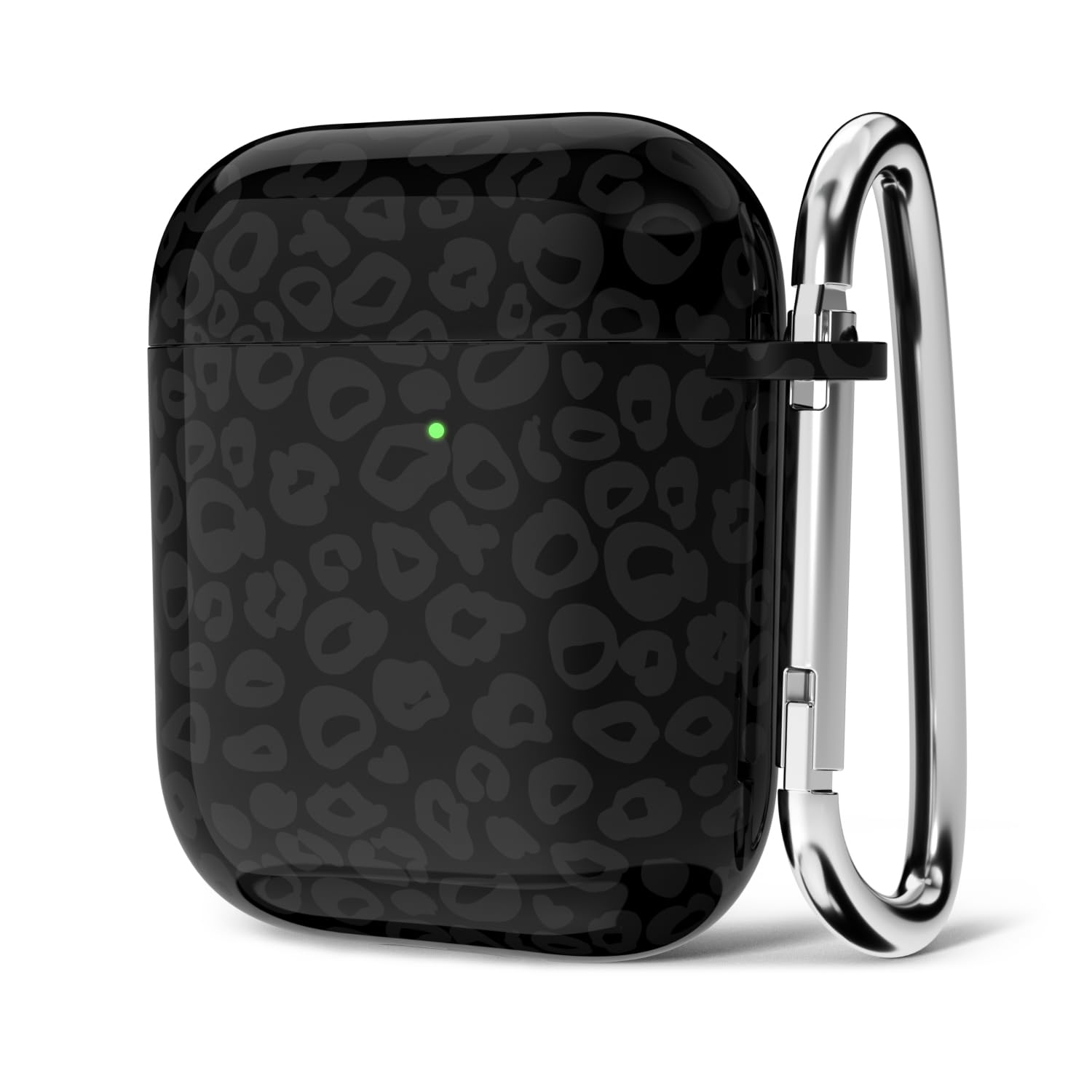 Svanove for Airpods Case Cheetah Animal Print, Girly Cute Leopard Pattern Airpods 1st 2nd Generation Case with Keychain, Aesthetic Y2k Trendy Hard