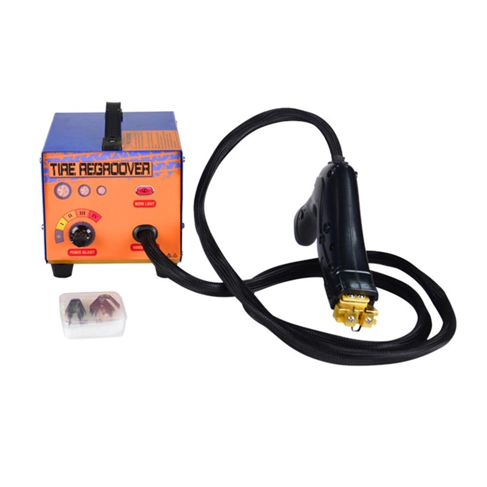 JYBNBBE Portable Tire Grooving Machine Handheld Tire Slotting Tool for Car Tire Repair Slot Cutting Easy to Use
