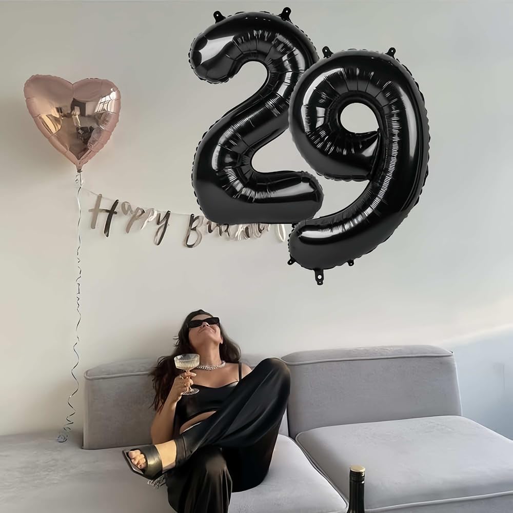 Foil Globo Número 5 Azul 40" (101cm), Inflable Helio o aire, Gigante Numeros 0-9, 10-19, 20-29, 30-100, Grande Globos Decoración para La Boda Aniversario y Cumpleaños Fiestas — view 335