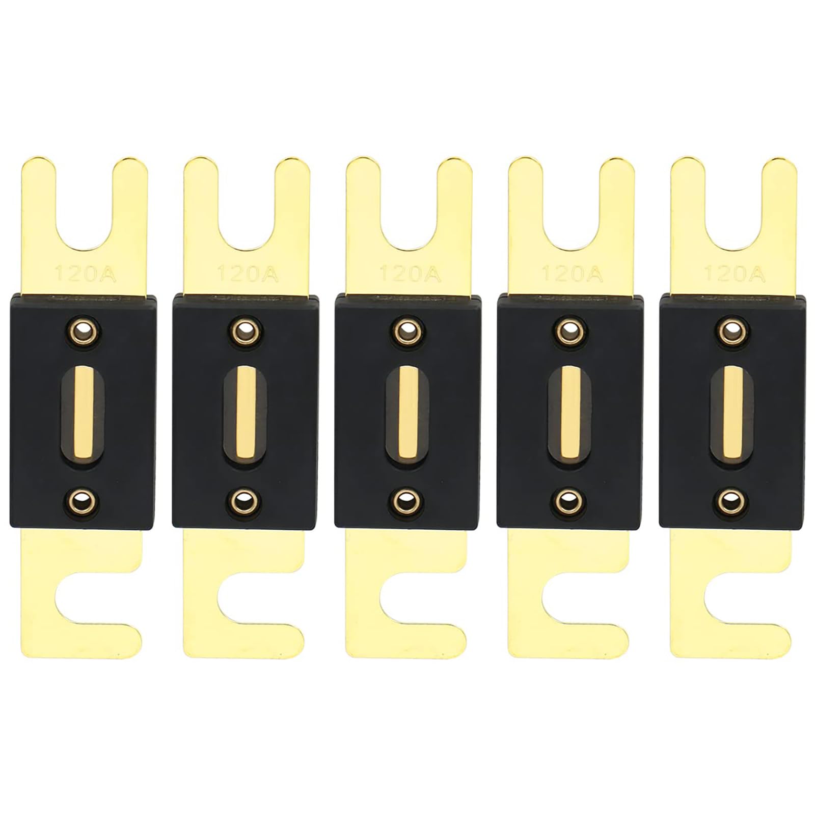 Baomain 3-Pack 40A ANL Fuse Bulk Value Pack with Gold-Plated Terminals for Car Audio, Amplifier, Truck, Boat, RV - 12V/24V Circuit Protection — view 48
