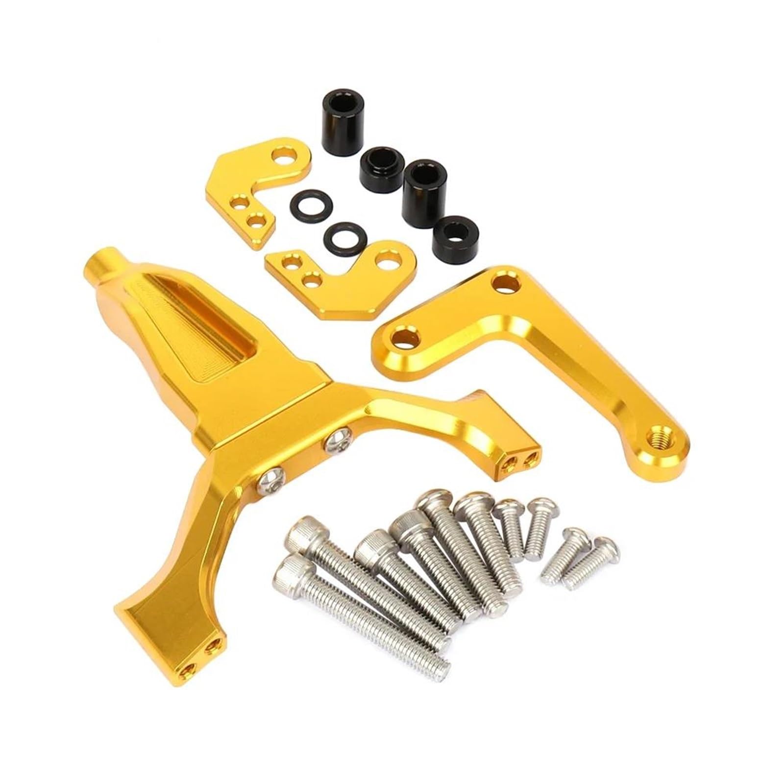 Kit Adattatore Ammortizzatore Di Sterzo CNC Per Motocicletta Per YAMAHA MT09 SP 2024-2025 Ammortizzatore Motocicletta Ammortizzatori Lineari(SET 2)