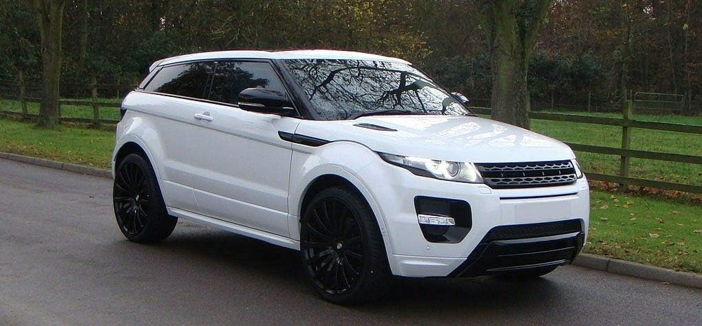 for Land Rover Range Rover Velar & Evoque Wheel Nut Covers/Lug Nut Covers - Glossy Black
