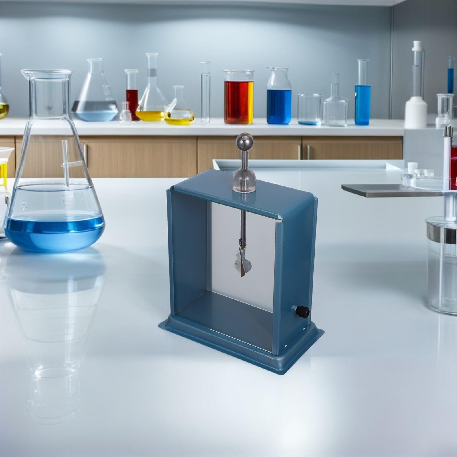 Tester di Elettricità Statica Lamina di Ferro Strumento Scientifico per Esperimenti di Fisica in Aula Attrezzatura Didattica per Scuole Medie e Superiori Set di Apprendimento