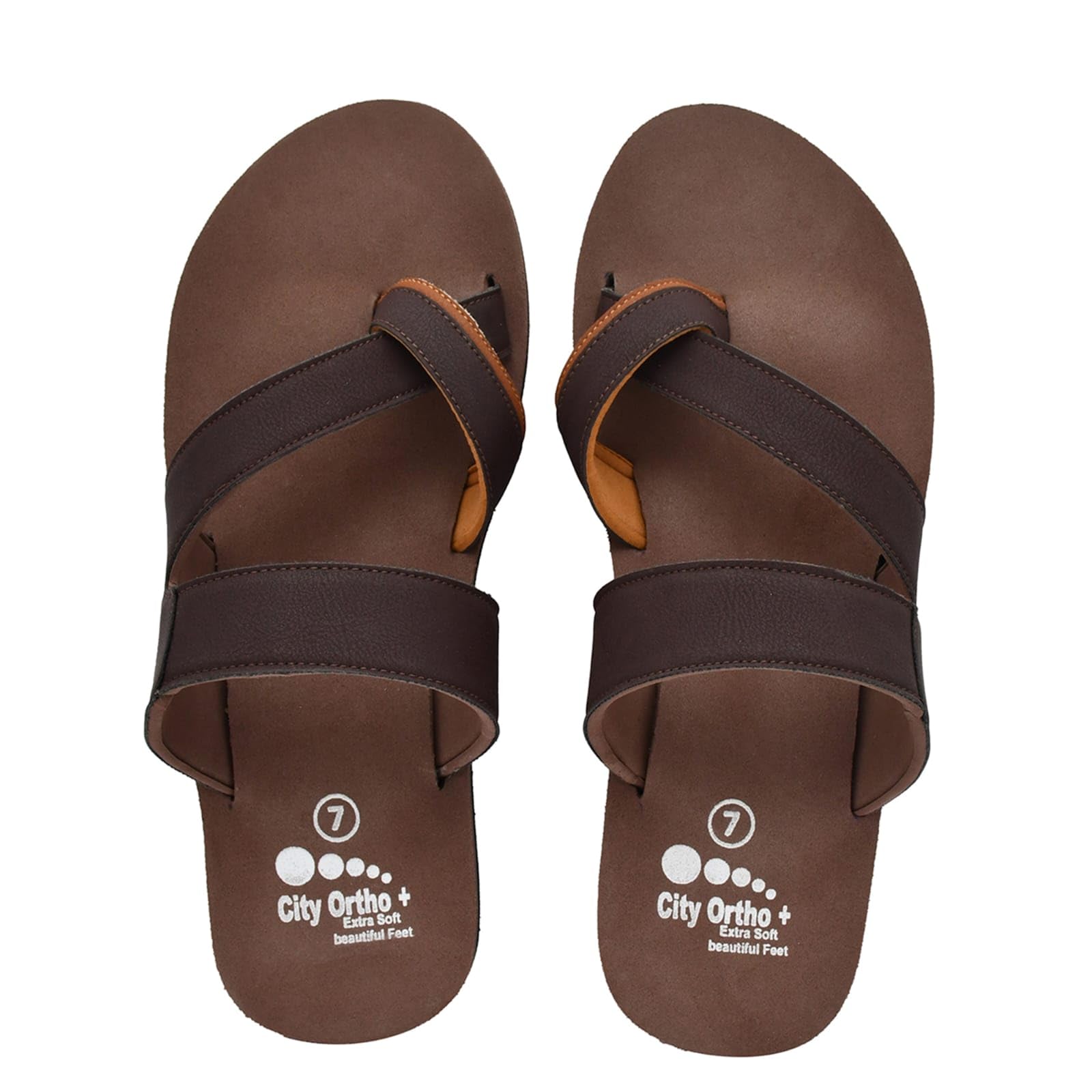 City shoes collection Brown Synthetic Slip-On Casual/Lightweight & Extra Soft Doctor Ortho Slippers For Men 9 (B0CKWBJRPN) Amazon Price History, Amazon Price Tracker