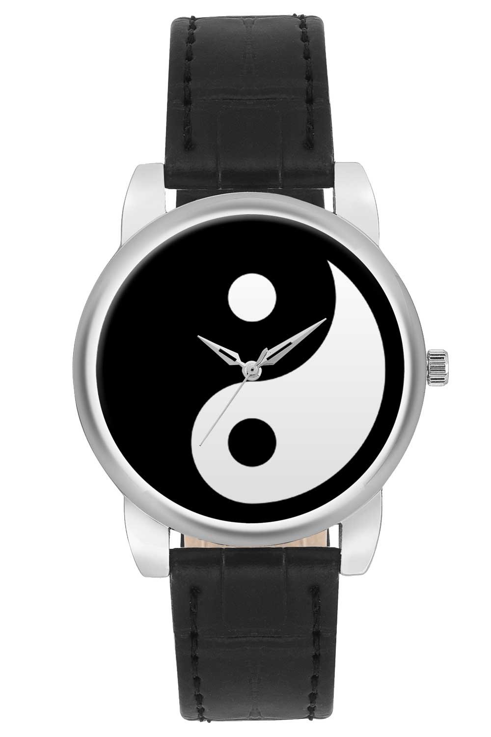 BIGOWL Wrist Watch for Women - Unique Yin Yang Fashion Watches for Girls - Best Black & White Dial Casual Analog Leather Band Watch (for Yin Yang Lovers) (B01MDJEI6O) Amazon Price History, Amazon Price Tracker