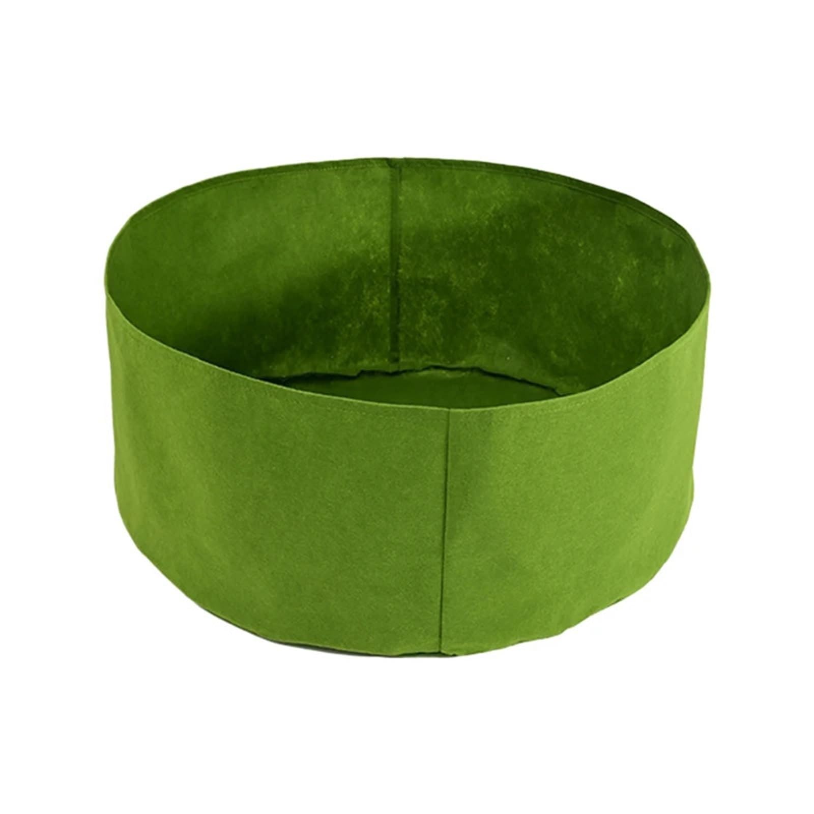 DCUIPG 3Pcs Felt Grow Bag Round Garden Planting Breathable Strawberry Vegetable Tomato Growing Outdoor Yard Accessories for Vegetables
