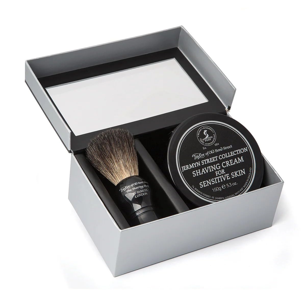 Jermyn Street Collection Brush and Bowl Gift Box Set