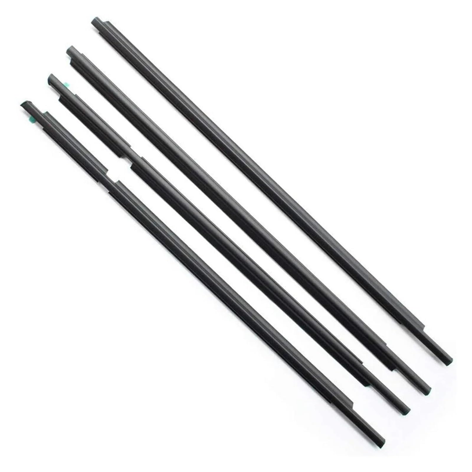 Car Window Seals 4PCS Car Outer Windows Rubber Weatherstrip for Toyota for Land Cruiser for Prado 120 Series 2003-2009 for GX470 Seal Strip