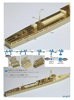 Amazon.co.jp: 1/700 日本海軍標的艦 大浜 : おもちゃ