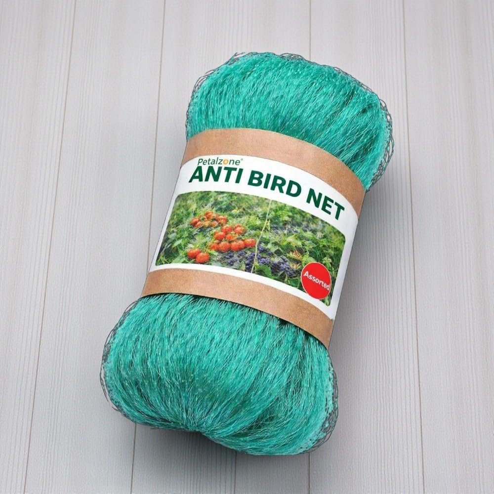 Anti Bird Net Green | Thin Agro Net for Home, Balcony, Garden & Plants | UV Resistant Protective Bird Netting (10 FT x 10 FT)-image-9