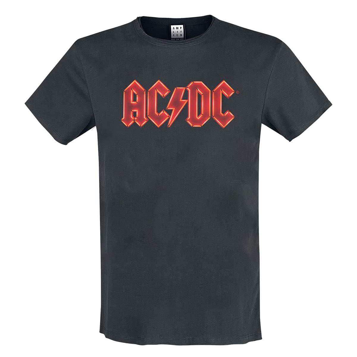 Amplified Acdc Power Up Logo T Shirt Medium Grey Desertcart INDIA