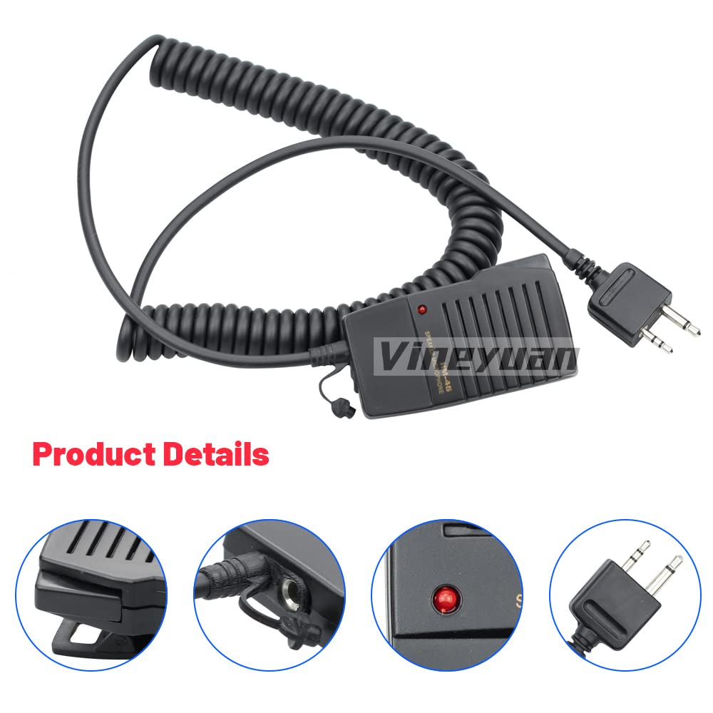 Amazon.com: Vineyuan MH-46 Speaker Microphone for Icom ICT90A