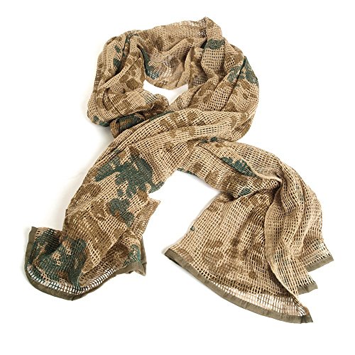 Mil-Tec Écharpe en maille 65/PES 35/Co M Camouflage