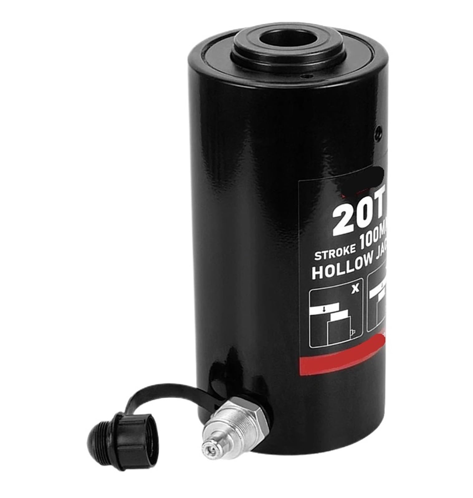 TSCFHGQI Hydraulic Cylinder RCH-20100 Hydraulic Jacking with Tonnage of 20T Travel of 100mm