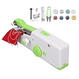 Handheld Sewing Machine Electric Handheld Sewing Machine Beginners Handheld Hand Sewer for Home,Travel and DIY