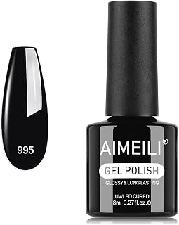 AIMEILI Nail Polish Gel Nature Rose Nude, Semi Permanent Soak Off UV LED Gel Polish Nail Art Long Lasting Manicure 10ml (995)
