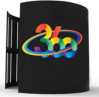 HITUGU 360 Photo Booth Backdrop Background Tents with Customized Logo,44Pcs LED Light Stick 360 Camera Photobooth Enclosure Portable 360 Video Photo Booth Stand Backdrops for Parties Wedding Event