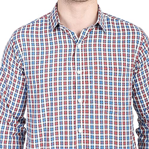 Image of TAHVO Men's Regular Fit Long Sleeves Cotton Formal Shirt