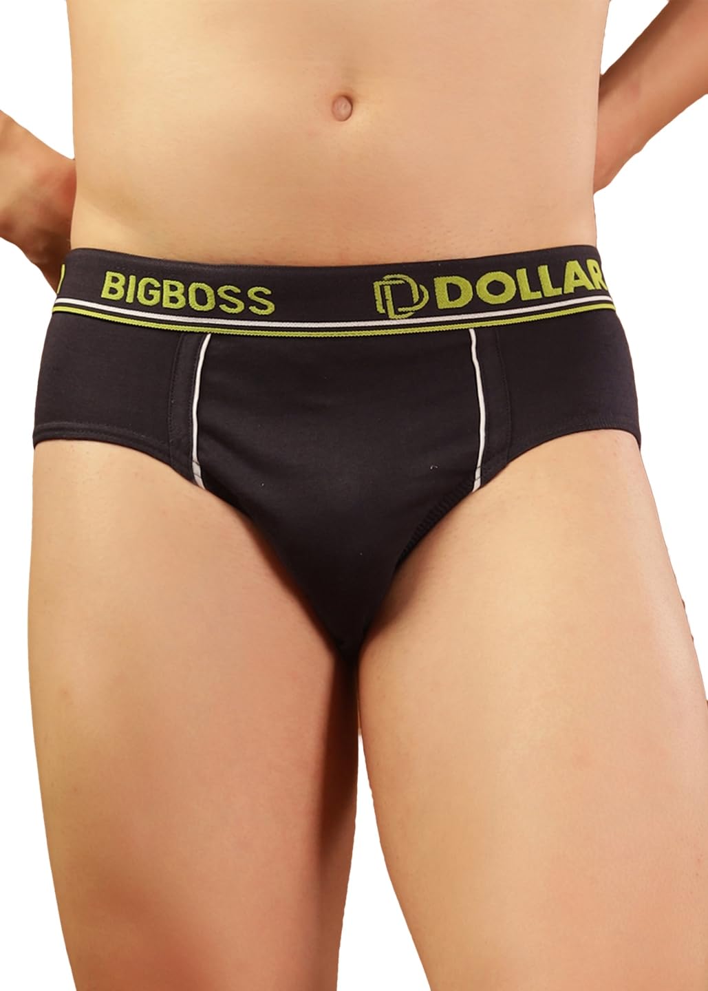 dollar bigboss Men's Solid Cotton Brief (Colour May Vary)-picture-48