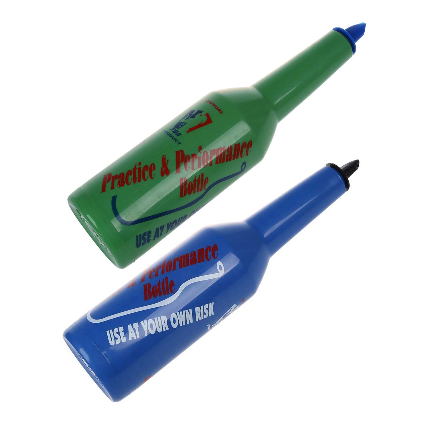 2 pezzi Flair Bartender Bartending Practice Bar Pub bottiglia vino cocktail shaker -