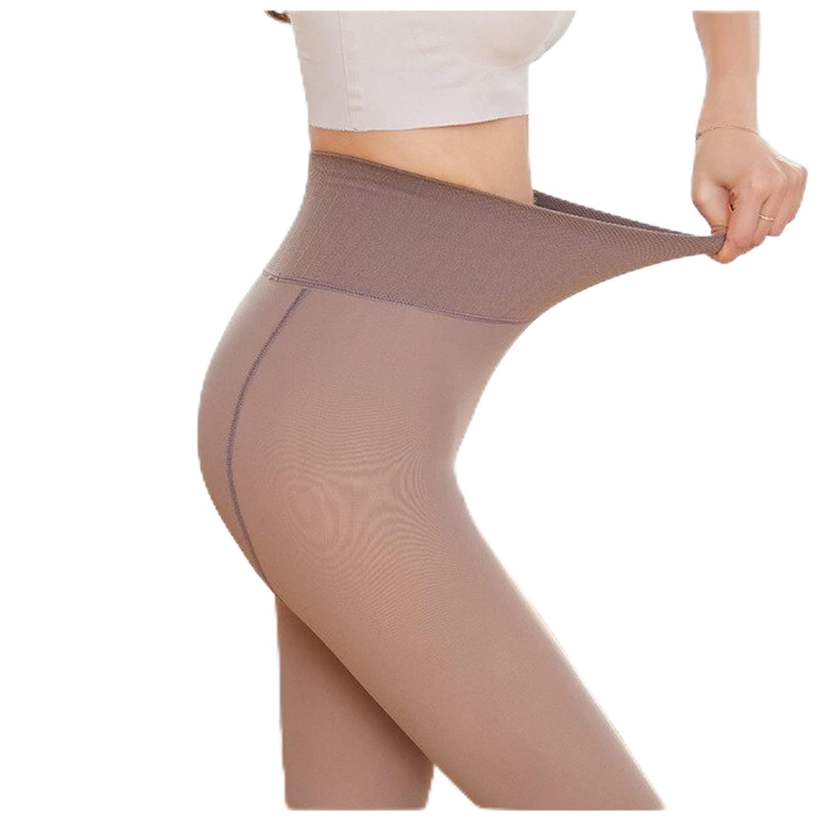 Panty Compresion Mujer 220 g de espesos de invierno más terciopelo medias cálidas medias pantyhose femme medias sexy alta cintura otoño Pantys Mujer (Color : Grey, Size : B)