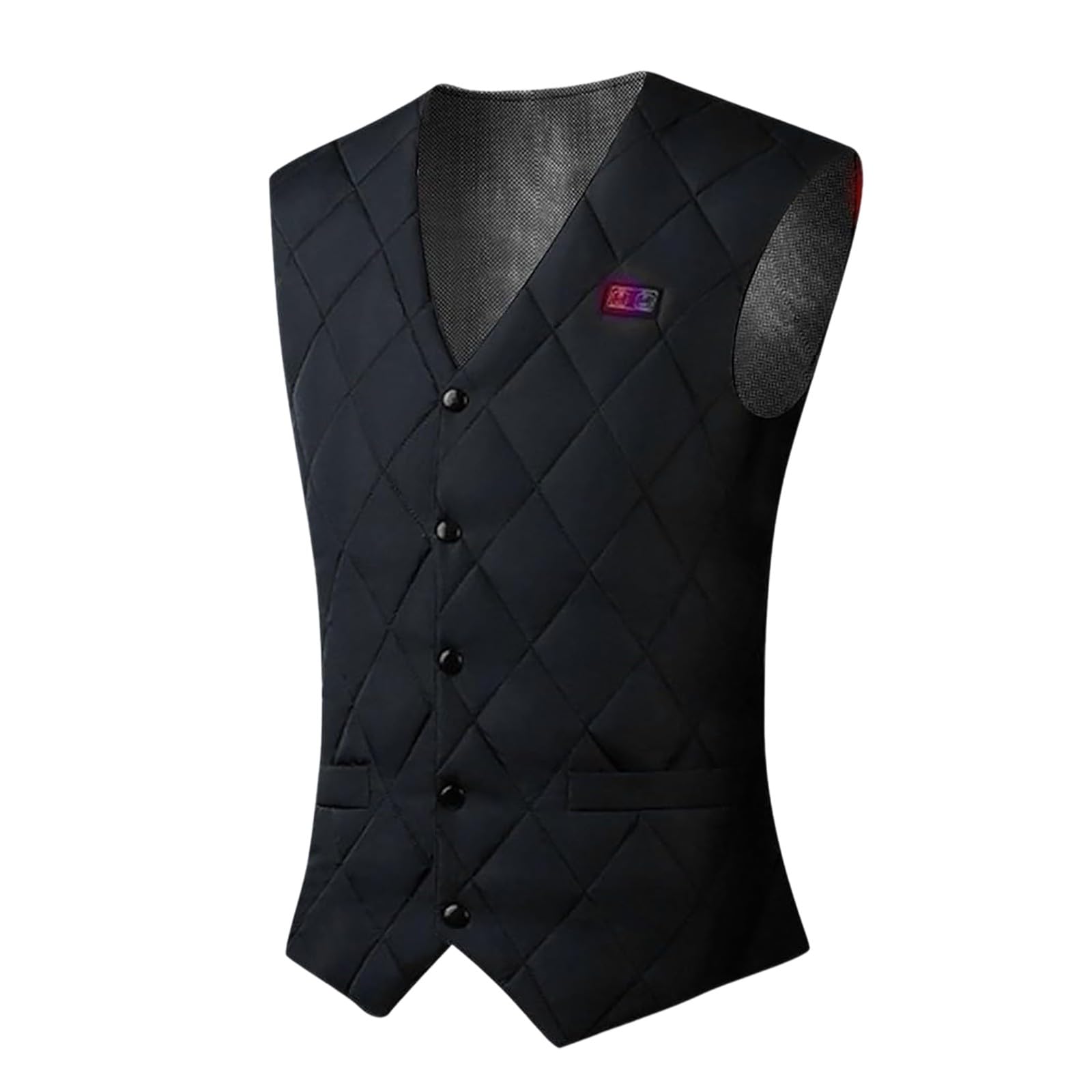 CXKOLD Heated Gilet for Men - Heated Jackets Heated Gilet for Men With Battery Pack Gilet Mens Mens Golf Gilet Heated Waist Coat Heat Gilet Mens Jacket Winter Waistcoat