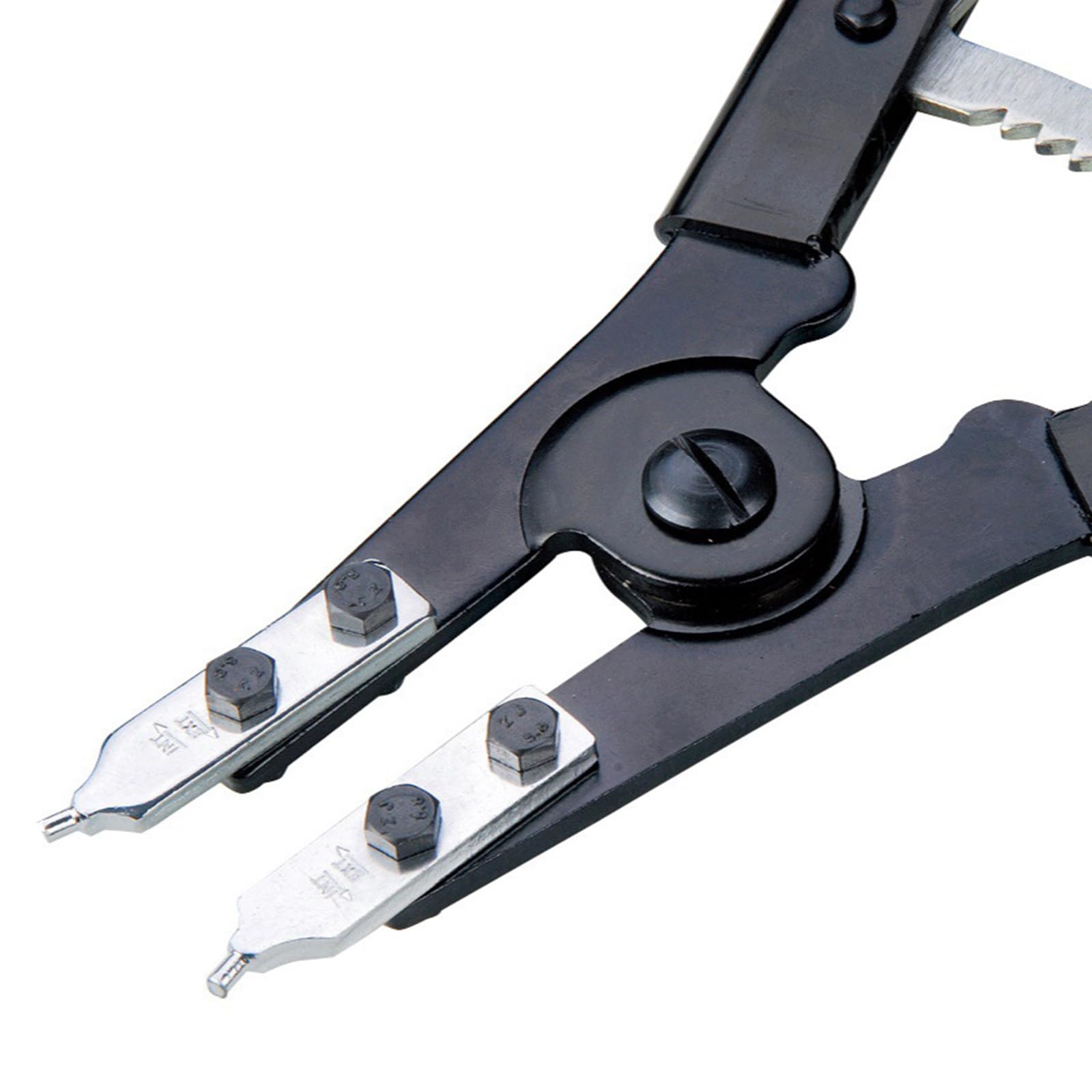 Alicates precisos de anillos de retención de 20 pulgadas para un manejo seguro de los circlips externos internos, instalación eficiente de componentes, alicates de anillos de presión