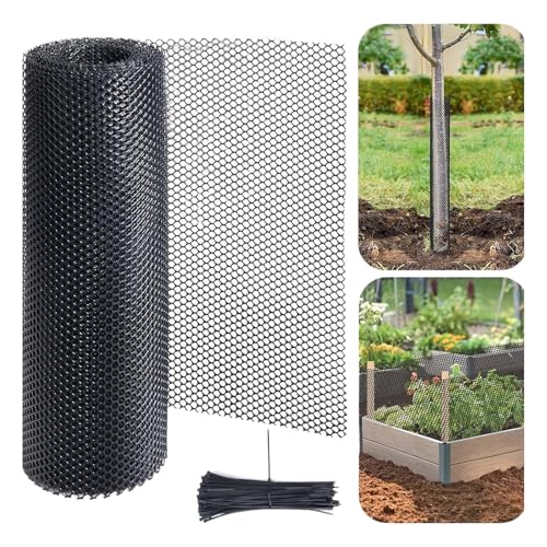 Hühnerstall aus Drahtgeflecht, 40 cm x 3 m, Gartenzaun für...