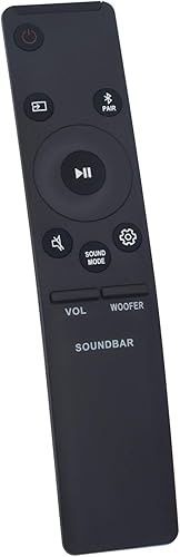 Miniatura 2 de AH81-11678A - Control remoto de repuesto para barra de sonido Samsung HW-T450 HW-T450ZK HW-T450XY HW-T450ZA HW-T420 HW-R50C HW-R550 HW-Q950T