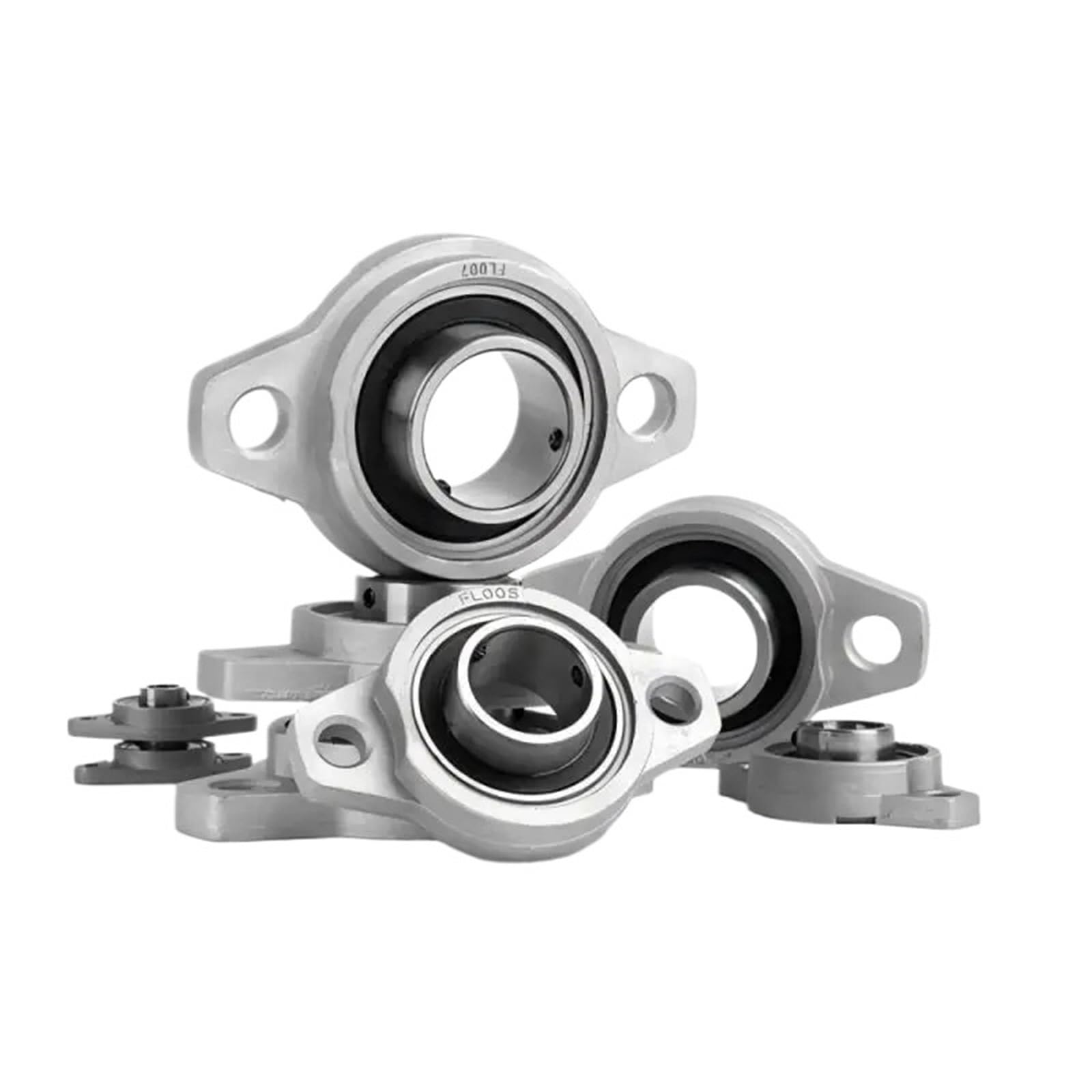 Palier monté FL000 10mm réduisant les vibrations pour axe en alliage de zinc