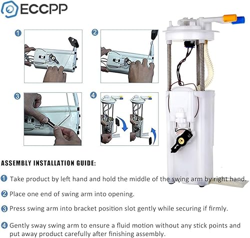 Miniatura 5 de ECCPP Repuesto de bomba de combustible E8397M E8483M E8721M E8486M compatible con Honda Passport Isuzu Rodeo Axiom 1998 1999 2000 2001 2002 2003