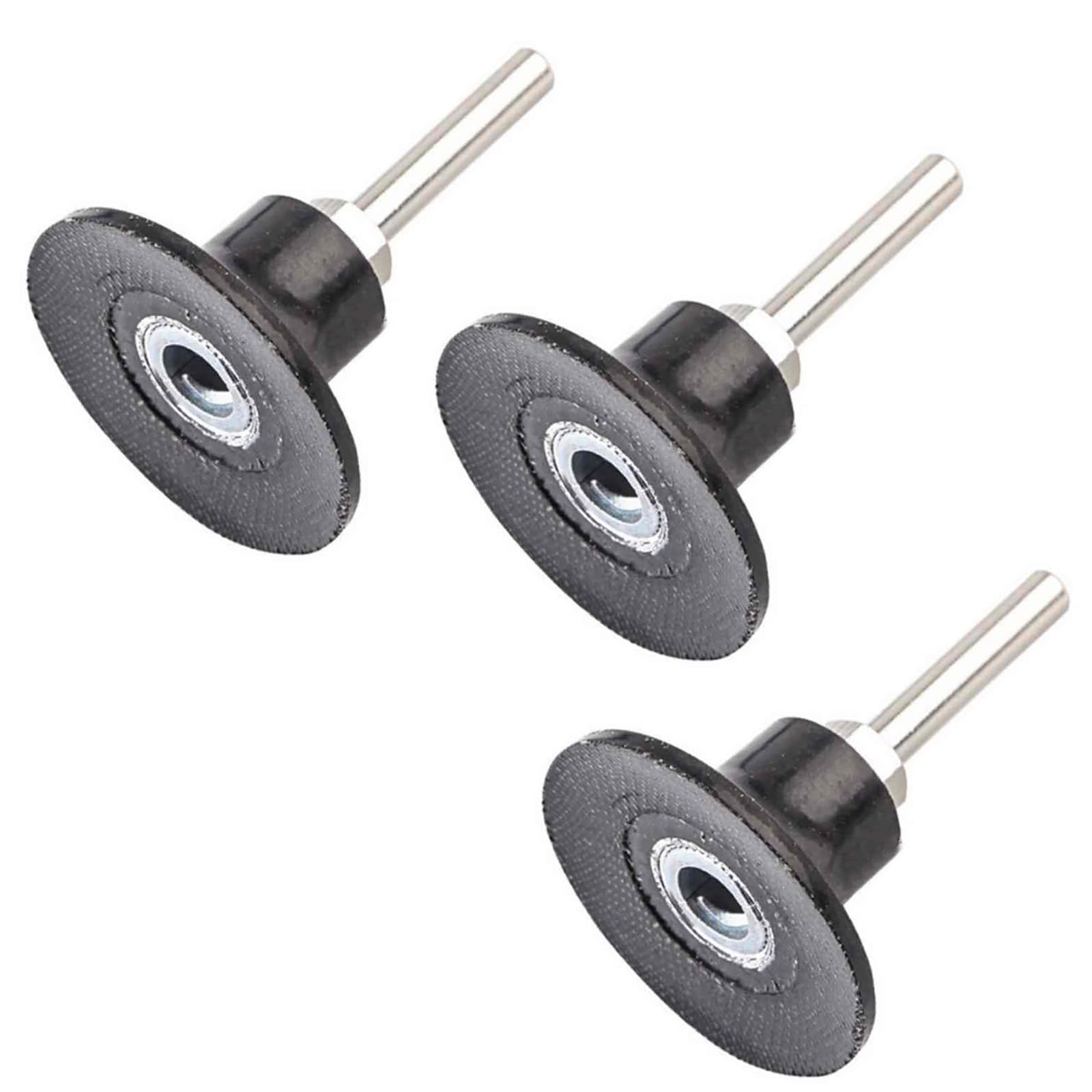 3PCS Sanding Disc Pad Holder Roll Lock Disc Holder 2 Inch Surface Conditioning Disc Holder WIth Shank