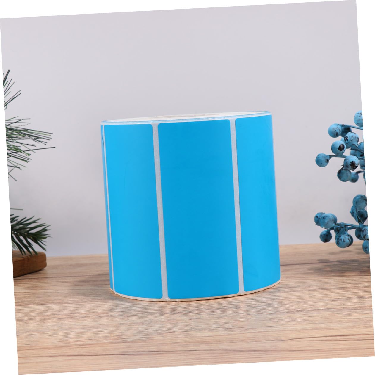 1000 pezzi Etichette Adesive Rotonde Blu Carta Autoadesiva Resistente per Ufficio e Negozio per Organizzazione e Marcatura Prezzi