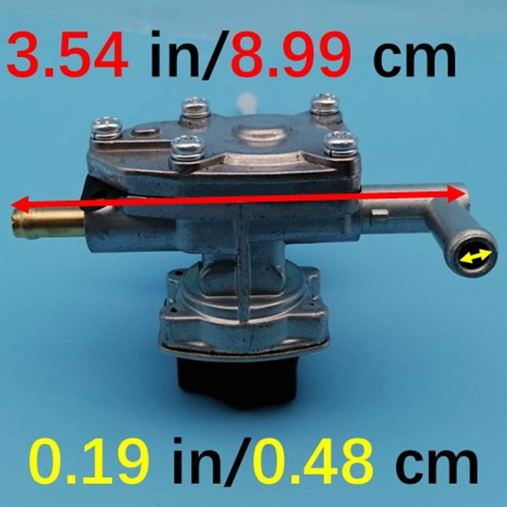 Fuel Cock Petcock Valve Gas Tank Switch Compatible with Suzuki Ozark 250 LTF 250 LT-F250 LTF250 LT F250 44300-05G01 2002 2003 2004 2005 2006 New Z463