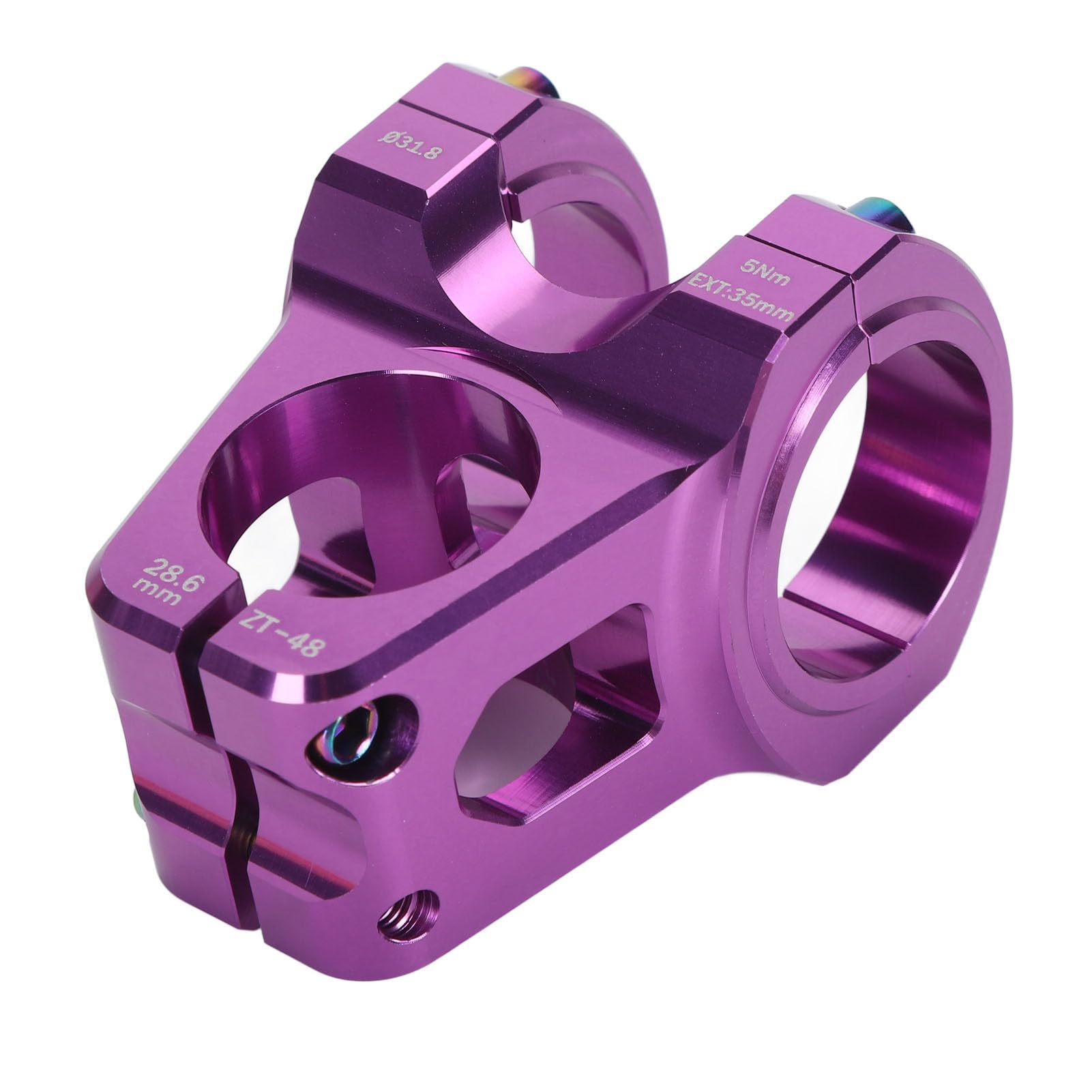 Mostek 31.8 MTB Mostek Roweru Górskiego, DIY Kierownica ze Stopu Aluminium Krótki Mostek do Większości Wymiany Mostka Roweru Szosowego