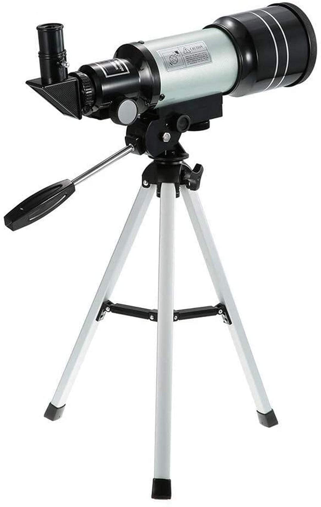Telescopios Telescopios refractivos Telescopio de Viaje de Calibre 70 Reflector de refracción Multifuncional monocular portátil 150X con trípode para Acampar