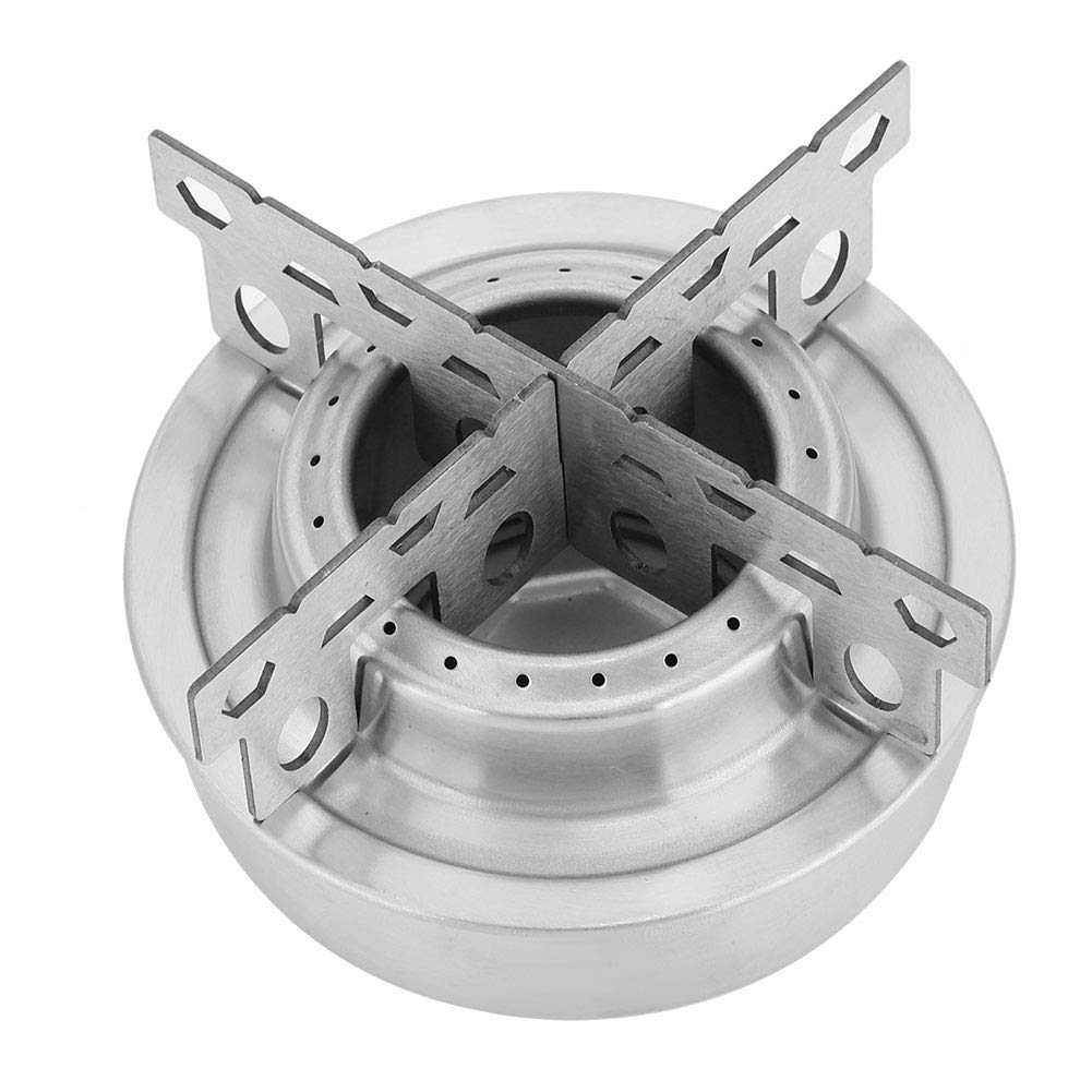 Réchaud à Alcool Extérieur, Réchaud De Camping Léger, Portable Mini Réchaud De Randonnée, Avec