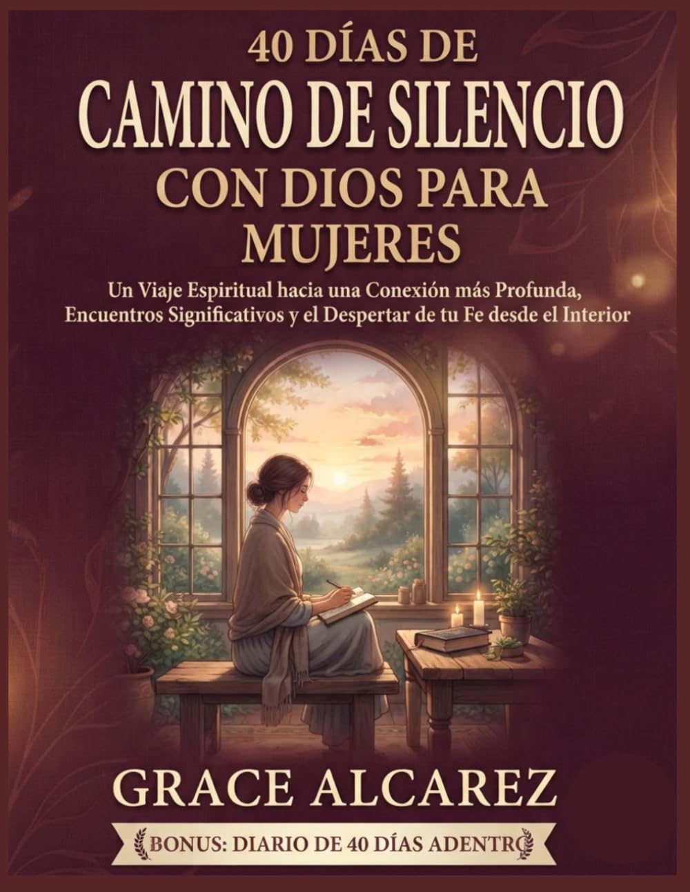 VIAJE DE 40 DÍAS DE Silencio con Dios PARA MUJERES: un viaje espiritual hacia una conexión más profunda, encuentros significativos y el despertar de la fe desde el interior.