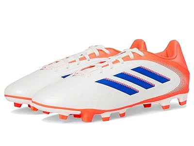 adidas Copa Club Pure 3 Firm/Multi Ground Soccer Cleats Soccer Shoes White/Lucid Blue/Signal Coral : Men