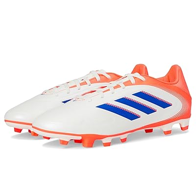 adidas Copa Club Pure 3 Firm/Multi Ground Soccer Cleats Soccer Shoes White/Lucid Blue/Signal Coral