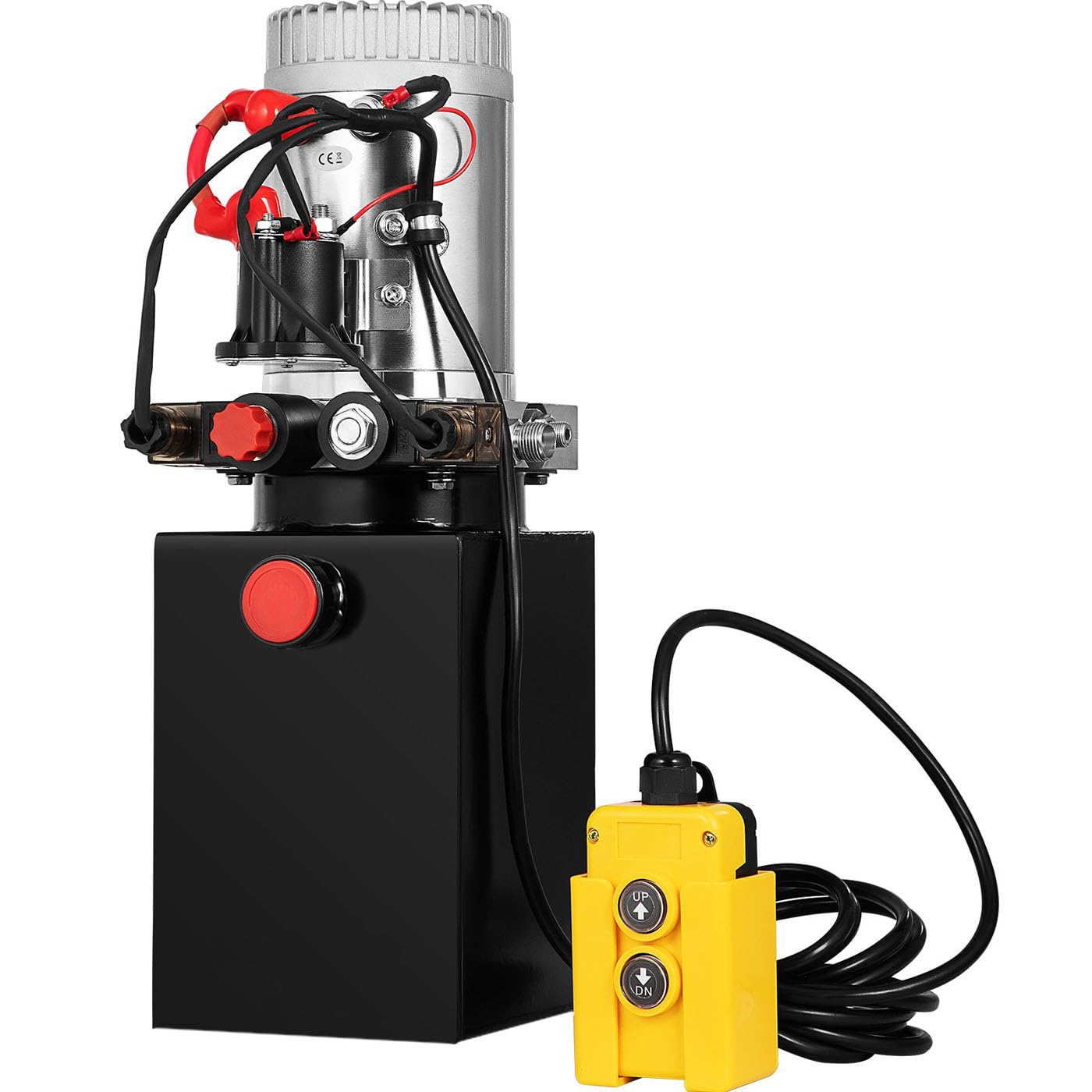 8 Quart Doppelwirkend Hydraulikpumpe Dump Trailer Unit Pack Reparatur 12V Double Acting Hydraulic Pump Dump