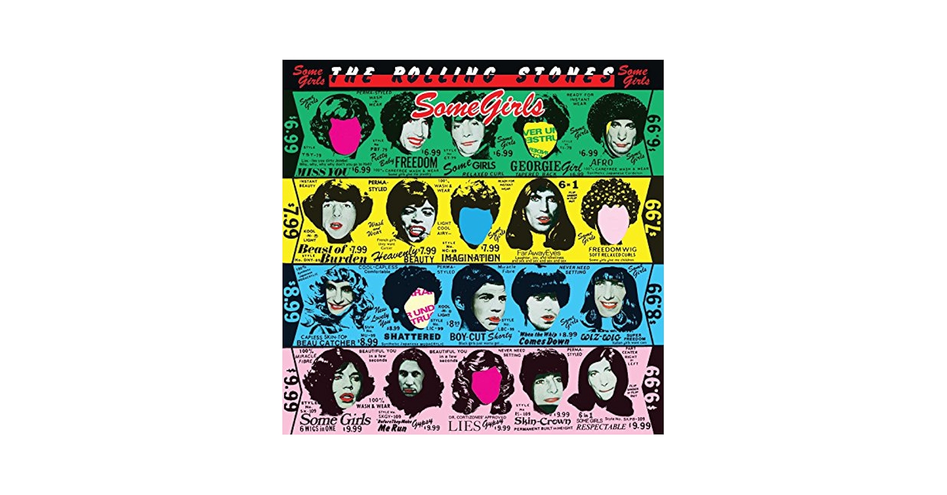 The Rolling Stones Some Girls イタリアStereo The Rolling Stones – Some Girls – Vinyl (LP, Album, Stereo