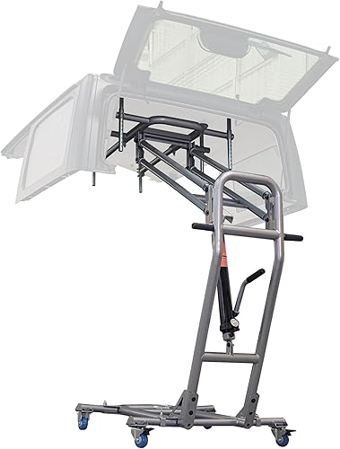 ADI - Elevador de extracción de techo duro todoterreno para Jeep Wrangler y Ford Bronco de 4 puertas, sistema hidráulico para 1 persona