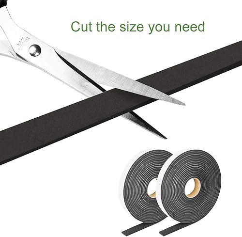 Miniatura 4 de Cinta de sellado de hule espuma para aislamiento de puertas y ventanas, para puertas