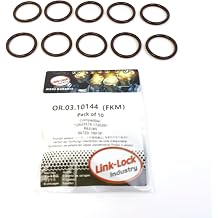 10PCS OR.03.10144 FKM Viton Sealing O-Ring Kit of Cooling Water Pipe 12623519 1720281 R63185 96723-19018 for 4045HBZ02 4045HL475 4045HFJ85 4045HTJ85