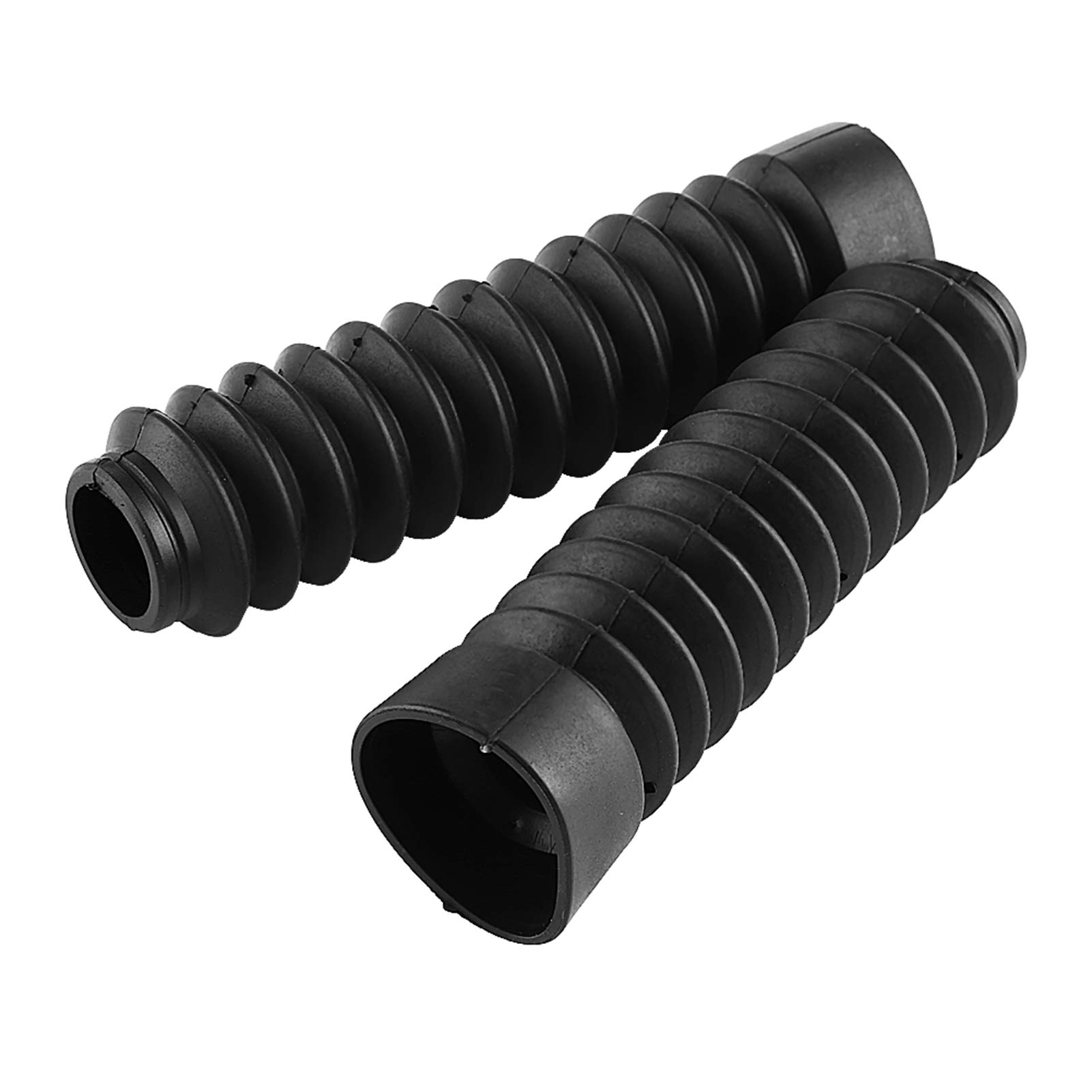 Soffietti per Moto Forcella Copri Forcella in Gomma Protezione Ammortizzatori 205 x 42 mm Nero CQR ATV Dirt Bike