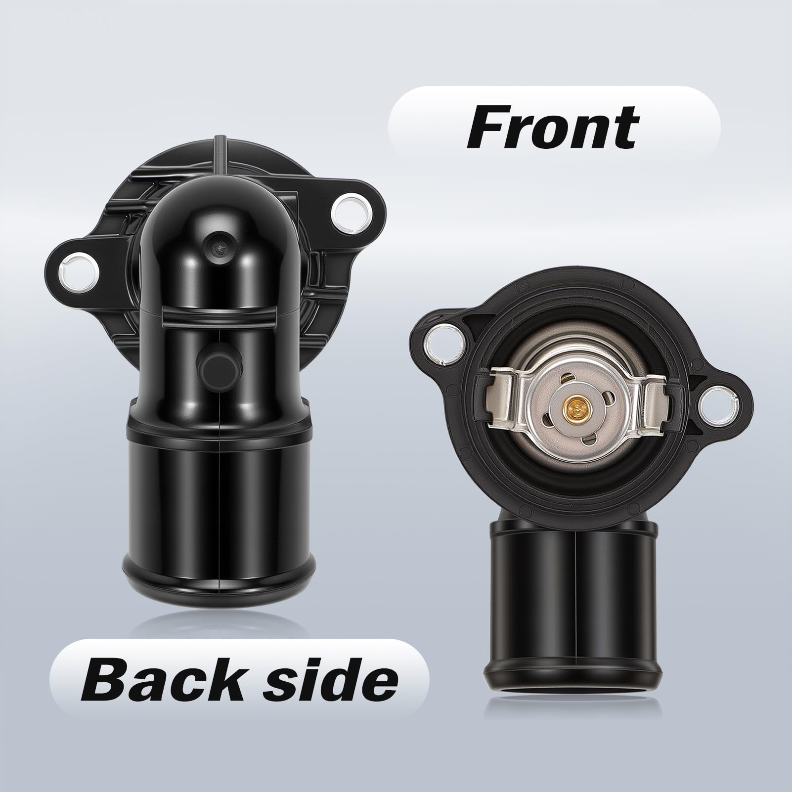 Alloggiamento Termostato, Termostato Liquido di Raffreddamento per Ch-ry-ler 300C 2011-2023, Grand Cherokee 2011-2024, Lancia 2011-2014 68147599AB