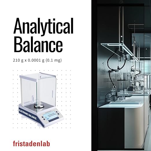 Balanza Analítica Fristaden Lab 210g x 0.1mg con Certificado de Calibración miniatura 2