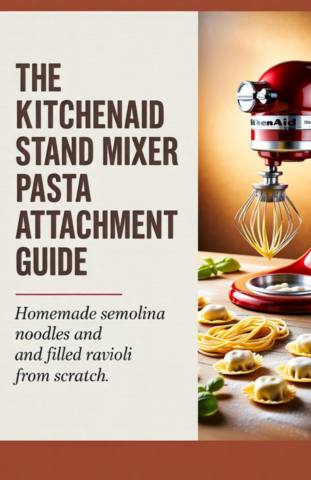 The KitchenAid Stand Mixer Pasta Attachment Guide: Homemade Semolina Noodles and Filled Ravioli from Scratch
