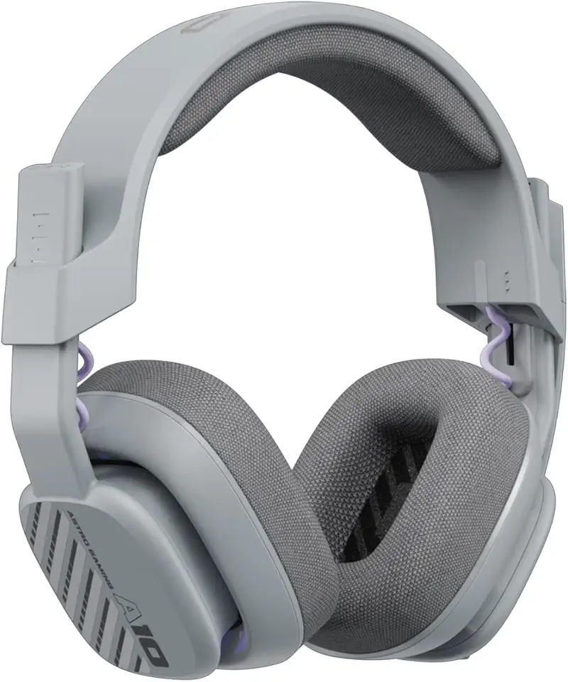 Headset Com Fio ASTRO A10 Gaming Gen 2 Com Microfone Flip-to-mute, Drivers de 32 mm, Compatível com Xbox Series X|S, Xbox One, PlayStation 5, PlayStation 4, Nintendo Switch, PC, Mac - Cinza